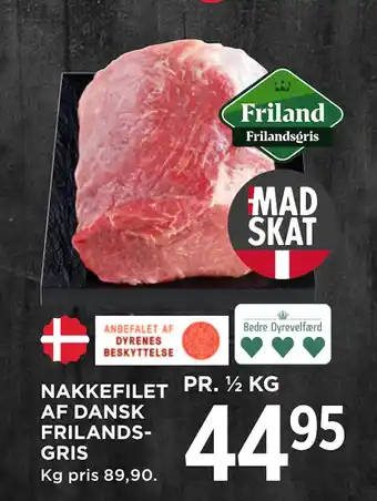 MENY NAKKEFILET AF DANSK FRILANDS GRIS tilbud