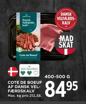 MENY COTE DE BOEUF AF DANSK VEL FÆRDSKALV tilbud