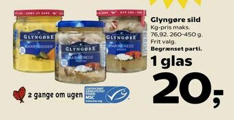 Kvickly Glyngøre sild tilbud