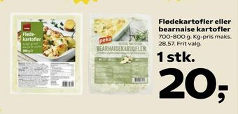 Kvickly Flødekartofler eller bearnaise kartofler tilbud