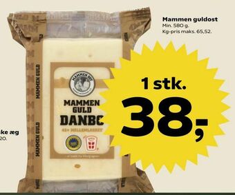 Kvickly Mammen guldost tilbud