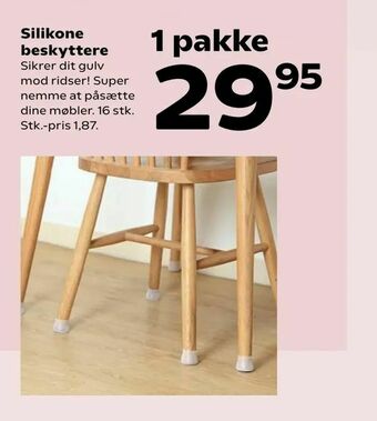 Kvickly Silikone beskyttere tilbud