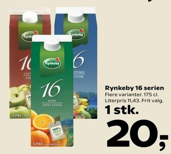 Kvickly Rynkeby 16 serien tilbud