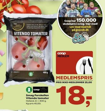 Kvickly Smag Forskellen Vitendo tomater tilbud