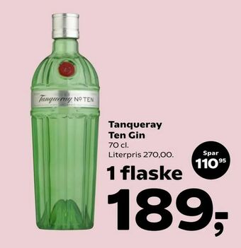 Kvickly Tanqueray Ten Gin tilbud
