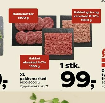 SuperBrugsen XL pakkemarked tilbud
