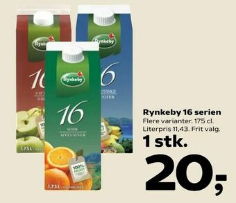 SuperBrugsen Rynkeby 16 serien tilbud