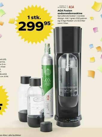 AGA Fusion sodavandsmaskine
