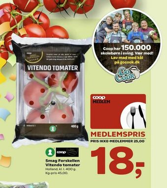SuperBrugsen Smag Forskellen Vitendo tomater tilbud