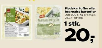 SuperBrugsen Flødekartofler eller bearnaise kartofler tilbud