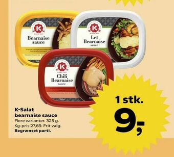 SuperBrugsen K-Salat bearnaise sauce tilbud