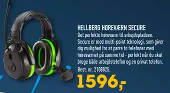 Johannes Fog Helleberg Høreværn Secure tilbud
