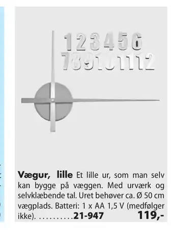 Biltema Vægur, lille tilbud