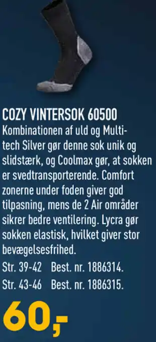 Cozy Vintersok 60500