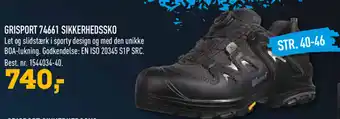 Johannes Fog Grisport 74661 Sikkerhedssko tilbud