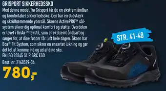 Johannes Fog Grisport Sikkerhedssko tilbud