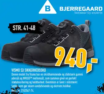 Johannes Fog Vismo S3 Sikkerhedssko tilbud