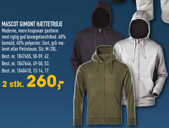 Johannes Fog Mascot Gimont Hættetrøje tilbud