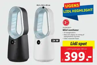 Lidl Mini ventilator tilbud