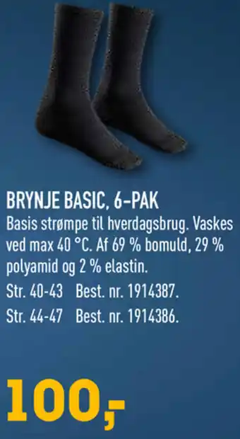 Johannes Fog Brynje Basic 6-Pak tilbud