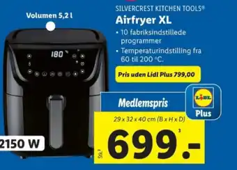 Lidl Airfryer XL tilbud