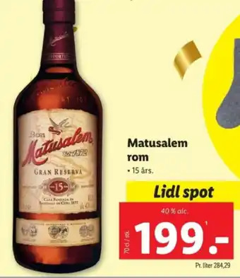 Matusalem rom