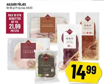 Løvbjerg AALBÆK PÅLÆG tilbud