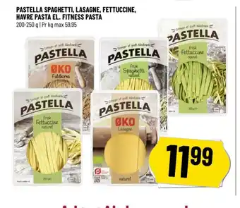 Løvbjerg PASTELLA SPAGHETTI, LASAGNE, FETTUCCINE, HAVRE PASTA EL. FITNESS PASTA tilbud