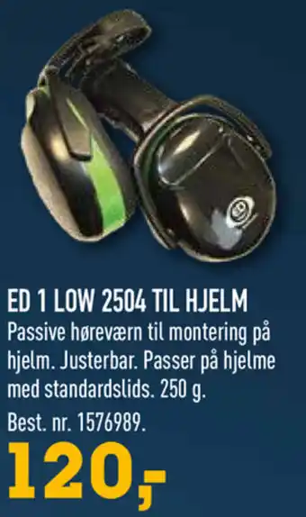 ED 1 Low 2504 Til Hjelm