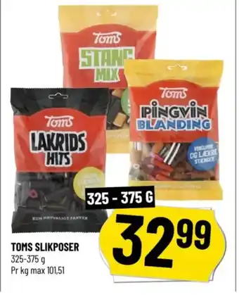 Løvbjerg TOMS SLIKPOSER tilbud