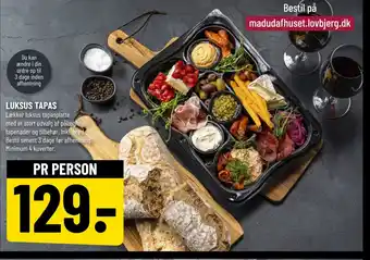 Løvbjerg LUKSUS TAPAS tilbud