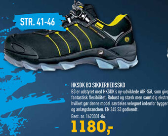 Johannes Fog HKSDK B3 Sikkerhedssko tilbud