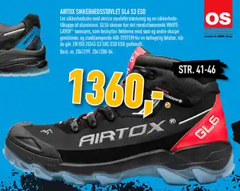 Johannes Fog Airtox Sikkerhedsstøvlet GL6 S3 ESD tilbud