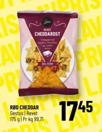 Løvbjerg RØD CHEDDAR tilbud