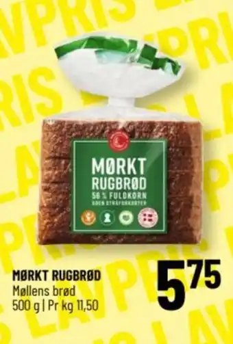 Løvbjerg MØRKT RUGBRØD tilbud