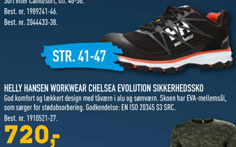 Johannes Fog Helly Hansen Workwear Chelsea Evolution Sikkerhedssko tilbud