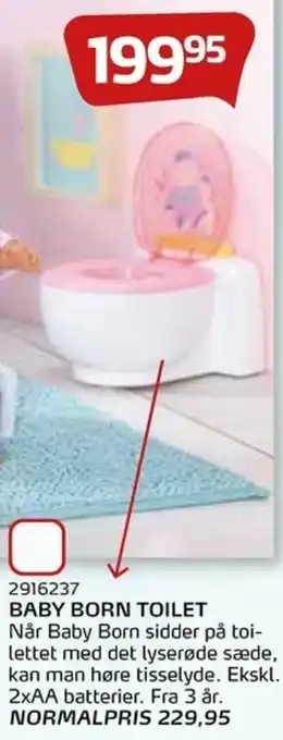 Legekæden Baby Born Toilet tilbud