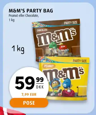 Scandinavian Park M&M'S PARTY BAG tilbud
