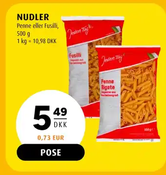 Scandinavian Park NUDLER tilbud