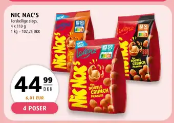 Scandinavian Park NIC NAC'S tilbud