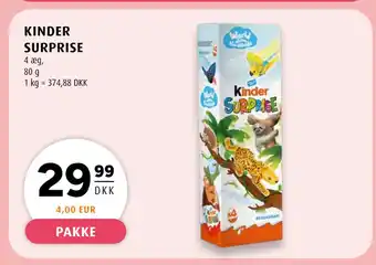 Scandinavian Park KINDER SURPRISE tilbud