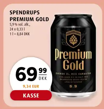 Scandinavian Park SPENDRUPS PREMIUM GOLD tilbud