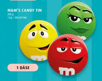 Scandinavian Park M&M’S CANDY TIN tilbud