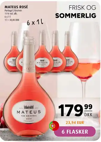 Scandinavian Park MATEUS ROSÉ tilbud