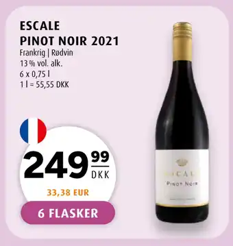 Scandinavian Park ESCALE PINOT NOIR 2021 tilbud