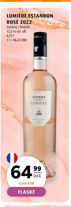 Scandinavian Park LUMIÈRE ESTANDON ROSÉ 2022 tilbud