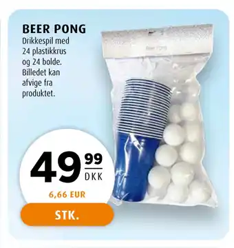 Scandinavian Park BEER PONG tilbud