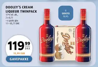 DOOLEY’S CREAM LIQUEUR TWINPACK