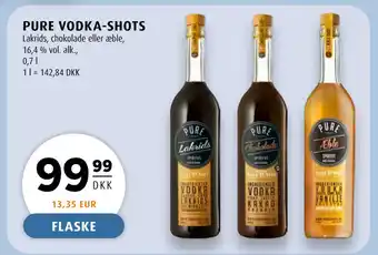 Scandinavian Park PURE VODKA-SHOTS tilbud