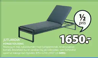 JYSK VONGE SOLSENG tilbud